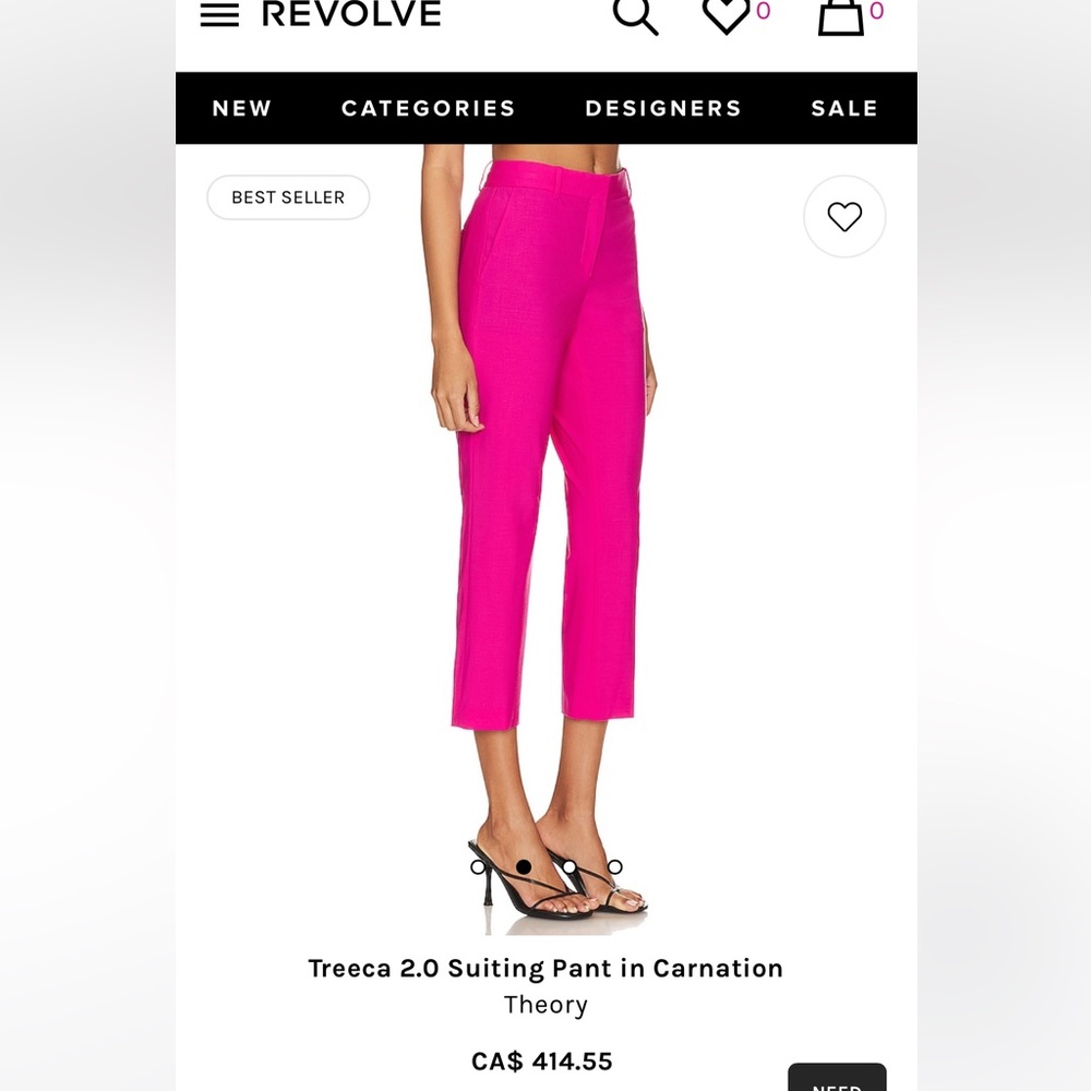 Theory suiting pant